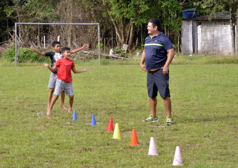 Aula Inaugural Com Esporte No Quilombo Do Abacatal