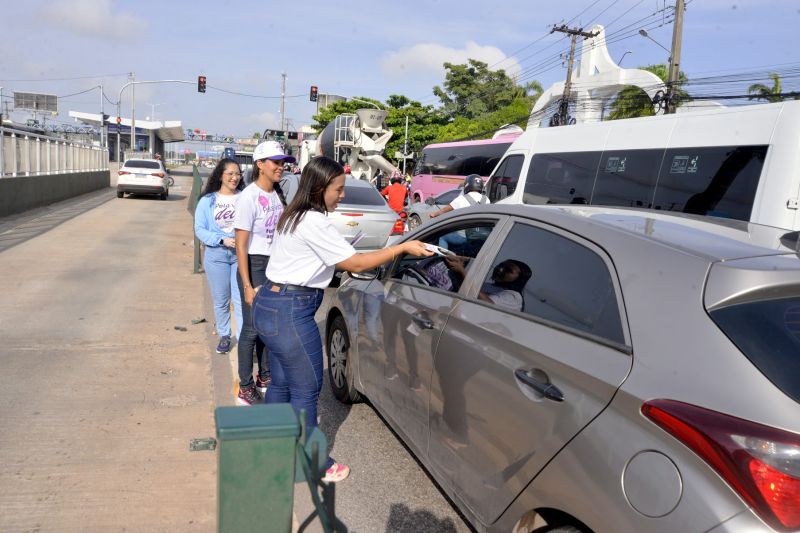 Blitz Educativa Não é Não no Mercado Central