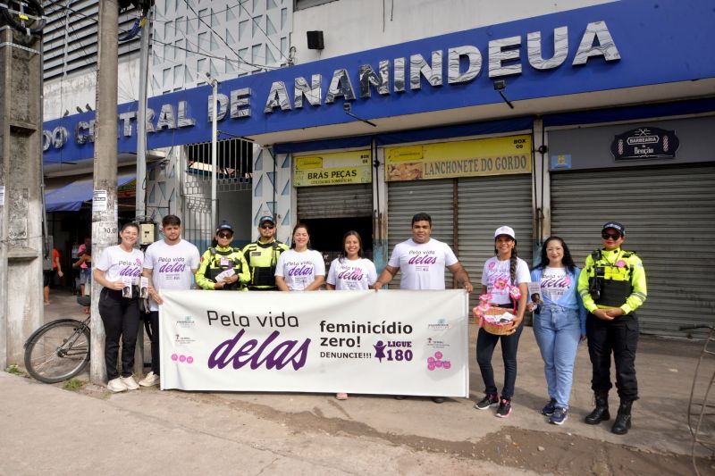 Blitz Educativa Não é Não no Mercado Central