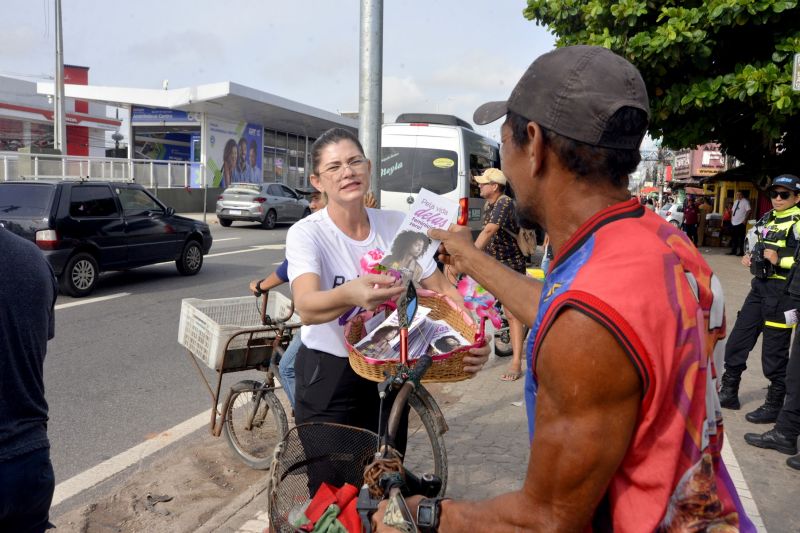 Blitz Educativa Não é Não no Mercado Central