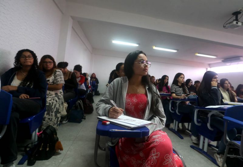 Retorno das aulas do cursinho municipal