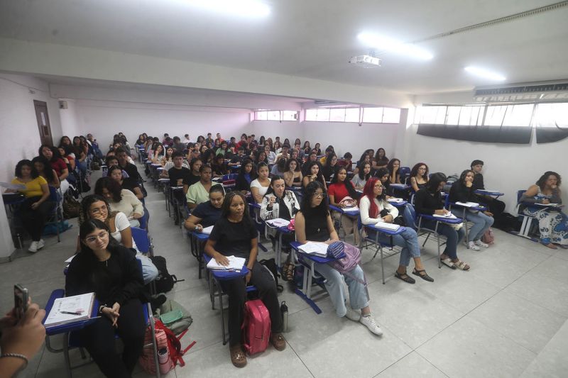 Retorno das aulas do cursinho municipal