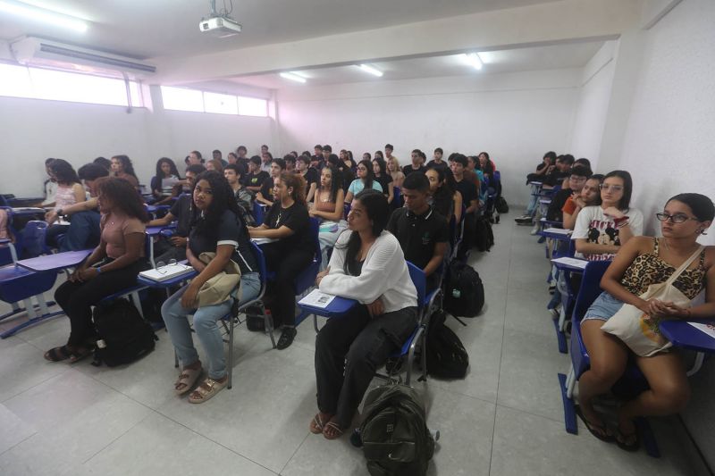 Retorno das aulas do cursinho municipal
