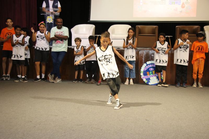 Fluxo com respeito campanha de prevenção no combate a gravidez precoce no Parque Cultural Maguary