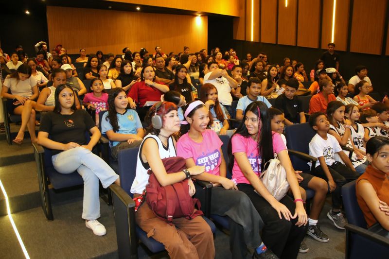 Fluxo com respeito campanha de prevenção no combate a gravidez precoce no Parque Cultural Maguary