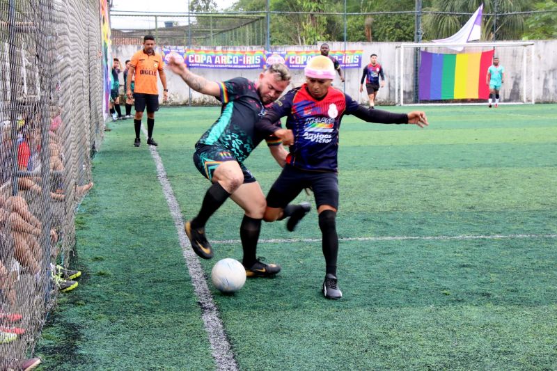 Quinta edição da copa de Futebol Arco-Íris na arena Power Foot