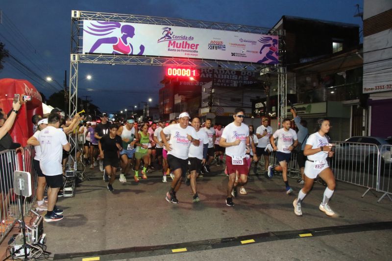 Corrida da Mulher Basta ao Feminicídio