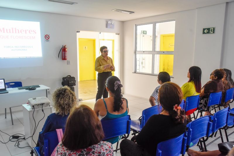 Curso de confeitaria para mulheres na Casa da Mulher Brasileira