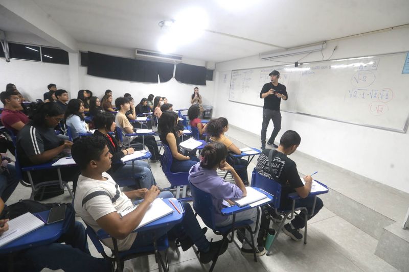 Inicio das aulas turma da noite