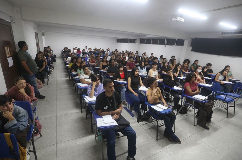 Inicio das aulas turma da noite