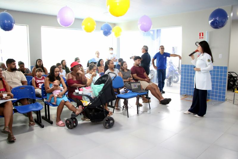 Março Lilás na UBS Deus e Amor