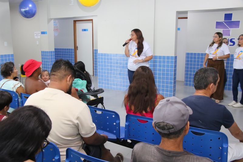 Março Lilás na UBS Deus e Amor