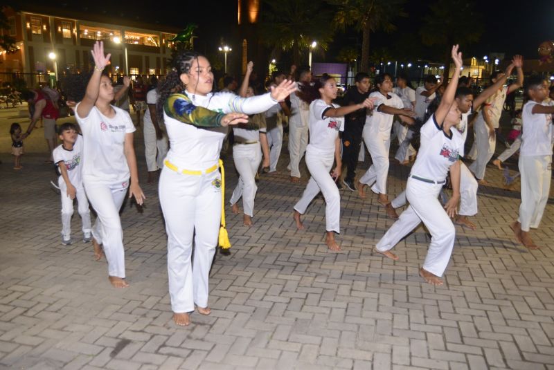 Sábado cultural mulheres no parque artes marciais no Parque Cultural Vila Maguary