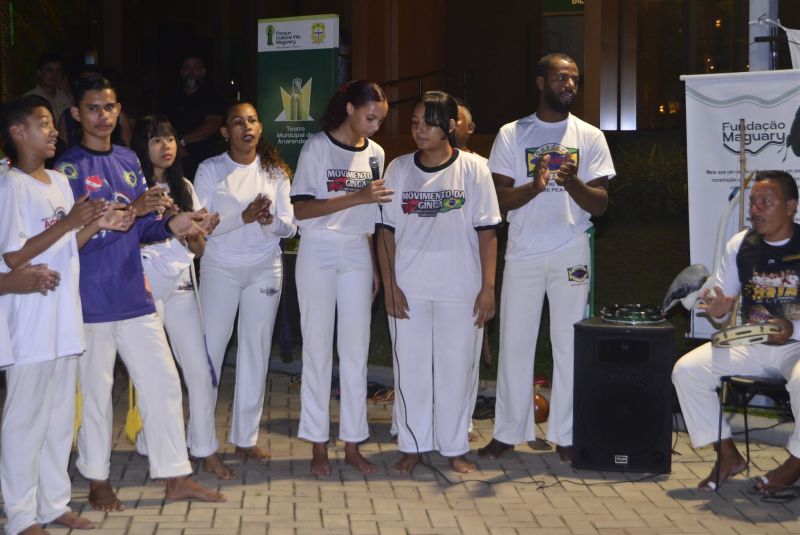 Sábado cultural mulheres no parque artes marciais no Parque Cultural Vila Maguary