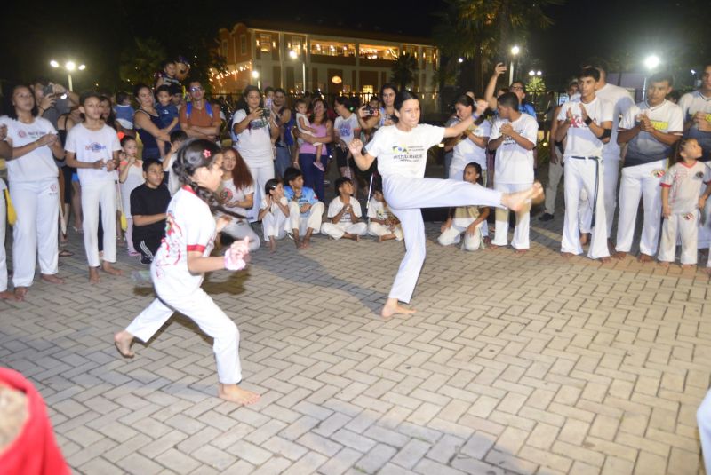Sábado cultural mulheres no parque artes marciais no Parque Cultural Vila Maguary