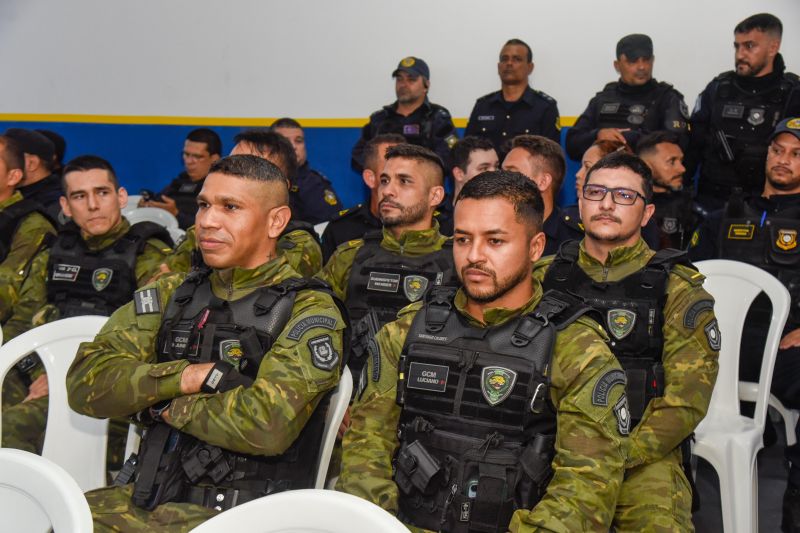 Cerimônia de entrega de armamentos aos Policias Municipais de Ananindeua