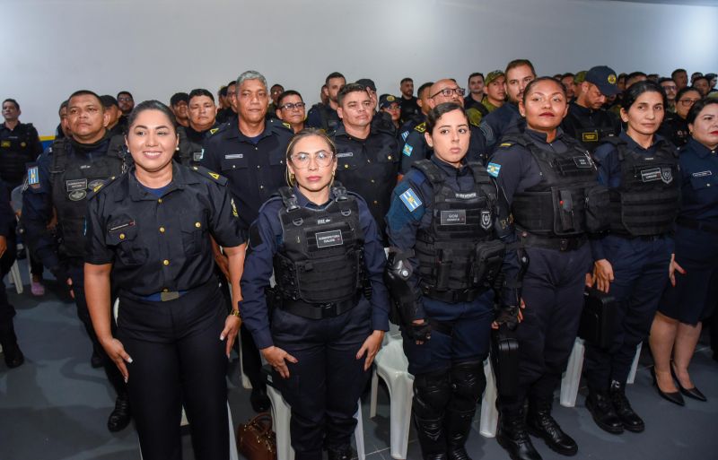 Cerimônia de entrega de armamentos aos Policias Municipais de Ananindeua