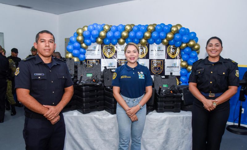 Cerimônia de entrega de armamentos aos Policias Municipais de Ananindeua
