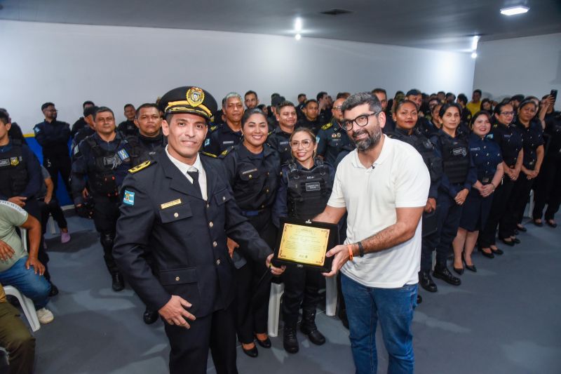 Cerimônia de entrega de armamentos aos Policias Municipais de Ananindeua