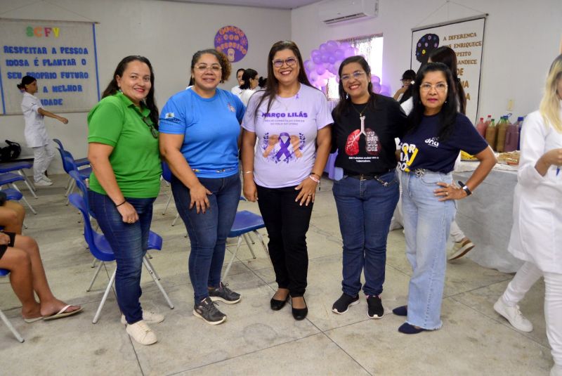 Fluxo com respeito ação mulher no CRAS Complexo da Cidade Nova VI