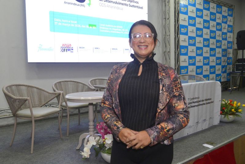 1ª Conferência Livre Municipal dos Objetivos de Desenvolvimento Sustentável (ODS) no auditório da SEMED
