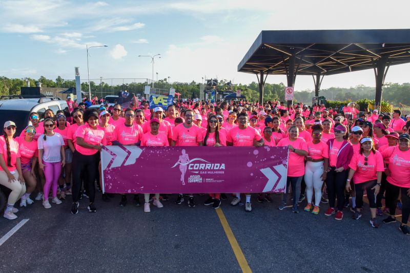 ll Corrida das Mulheres com usuários dos CRAS na Orla de Ananindeua