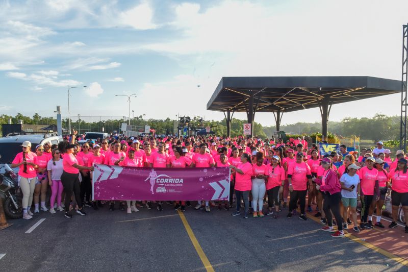 ll Corrida das Mulheres com usuários dos CRAS na Orla de Ananindeua