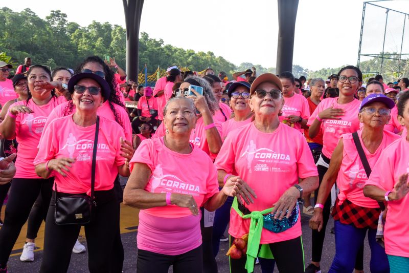 ll Corrida das Mulheres com usuários dos CRAS na Orla de Ananindeua
