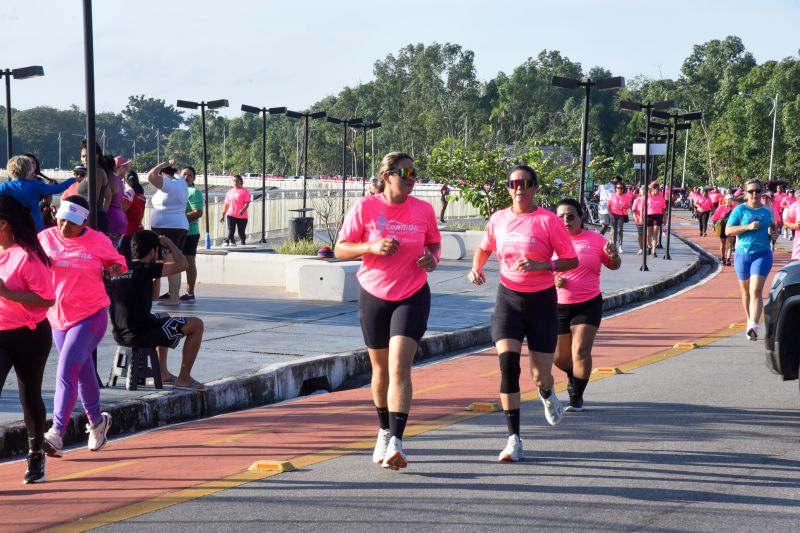 ll Corrida das Mulheres com usuários dos CRAS na Orla de Ananindeua