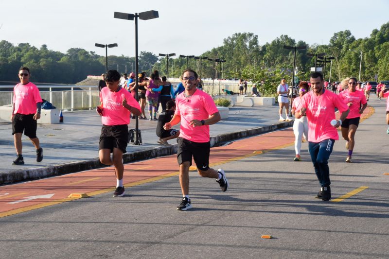 ll Corrida das Mulheres com usuários dos CRAS na Orla de Ananindeua