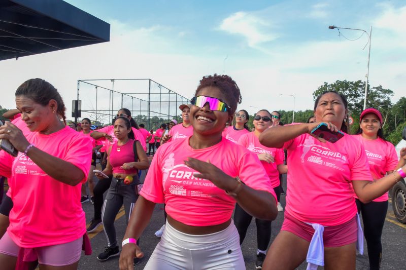 ll Corrida das Mulheres com usuários dos CRAS na Orla de Ananindeua