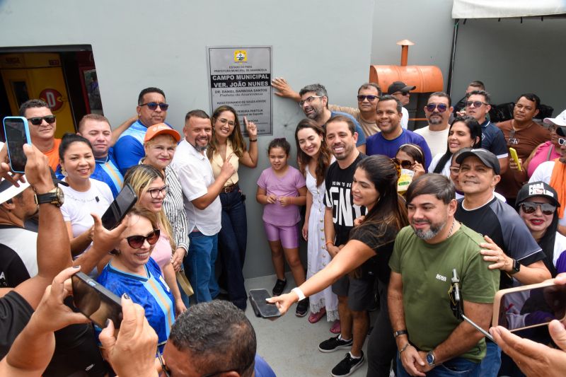 Inauguração do Campo Ver João Nunes no 40 horas