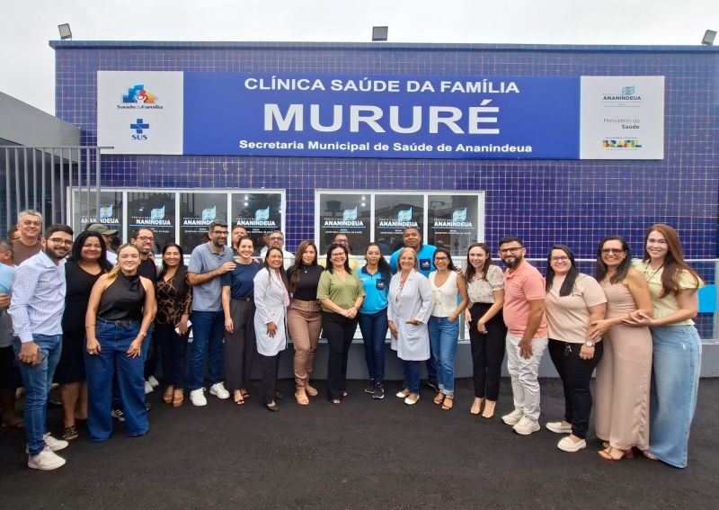 Inauguração Clínica Saúde da Família no conjunto Mururé