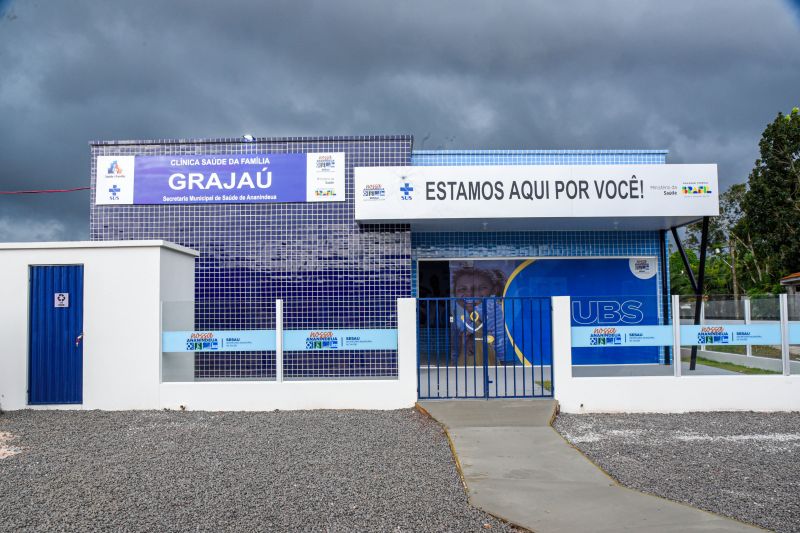 Clínica Saúde da Família Grajaú no bairro do Icuí