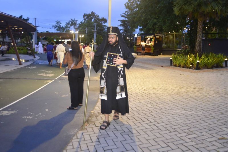 Sábado Cultural com cortejo Paixão de Cristo e Espetáculo Paixão de Cristo no Teatro Municipal