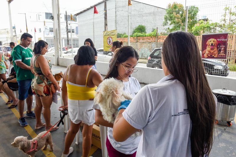 Festival Pet no estacionamento do supermercado Colina