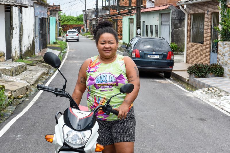 Inauguração de ruas pavimentadas,São Luis, São Lucas, Mário de Andrade, Campo de Queiroz e António Lemos no bairro de Águas Lindas