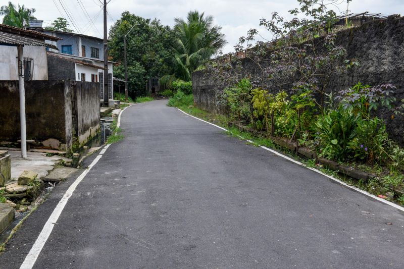 Inauguração de ruas pavimentadas,São Luis, São Lucas, Mário de Andrade, Campo de Queiroz e António Lemos no bairro de Águas Lindas