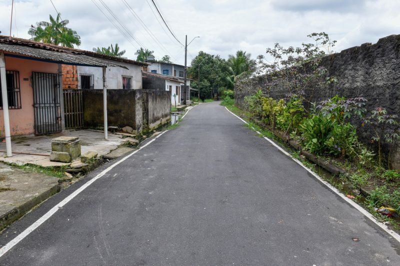 Inauguração de ruas pavimentadas,São Luis, São Lucas, Mário de Andrade, Campo de Queiroz e António Lemos no bairro de Águas Lindas