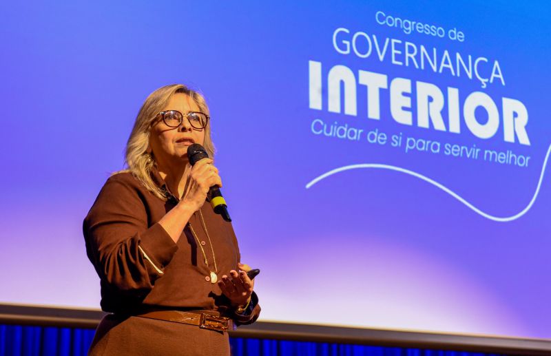 Congresso de Governança Interior no teatro de Ananindeua