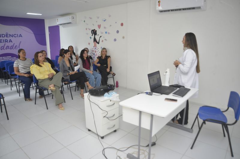 Curso de Primeiros Socorros para funcionários da Casa da Mulher Brasileira