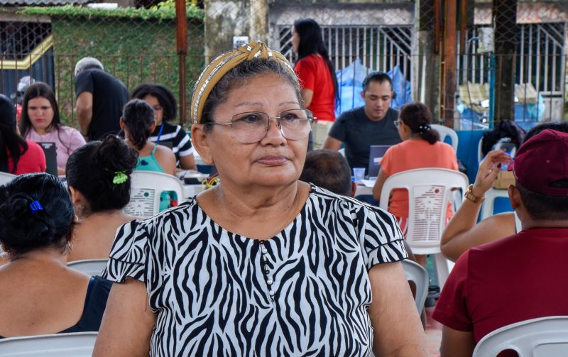 Ação Cadúnico para famílias atingidas na comunidade Jibóia Branca no 40Horas