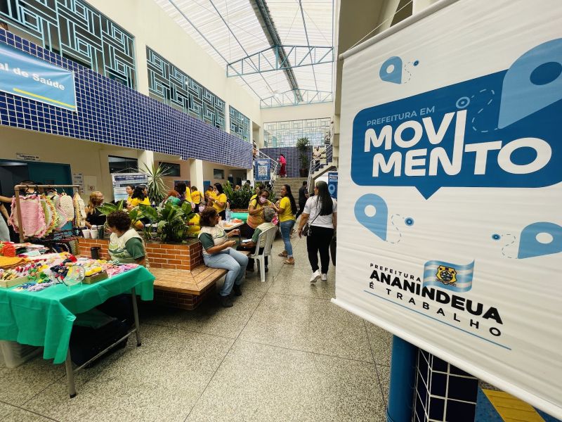 Prefeitura em Movimento na Escola Santa Margarida no bairro 40 Horas