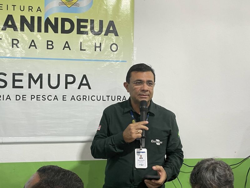 Assinatura de Ordem de Serviço para Implantação do Sisteminha e Cozinha Solidária no bairro Curuçambá
