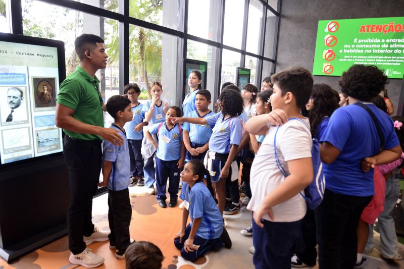 Visita guiada no Parque Cultural Vila Maguary
