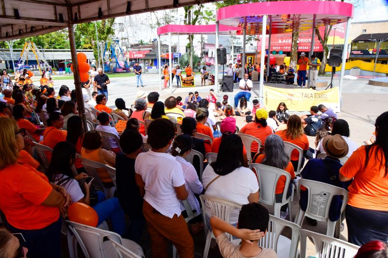 Ação Maio Laranja no complexo do Vlll