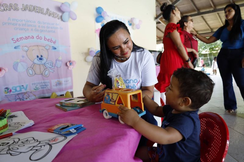 Semana do Bebê no CRAS Jaderlândia