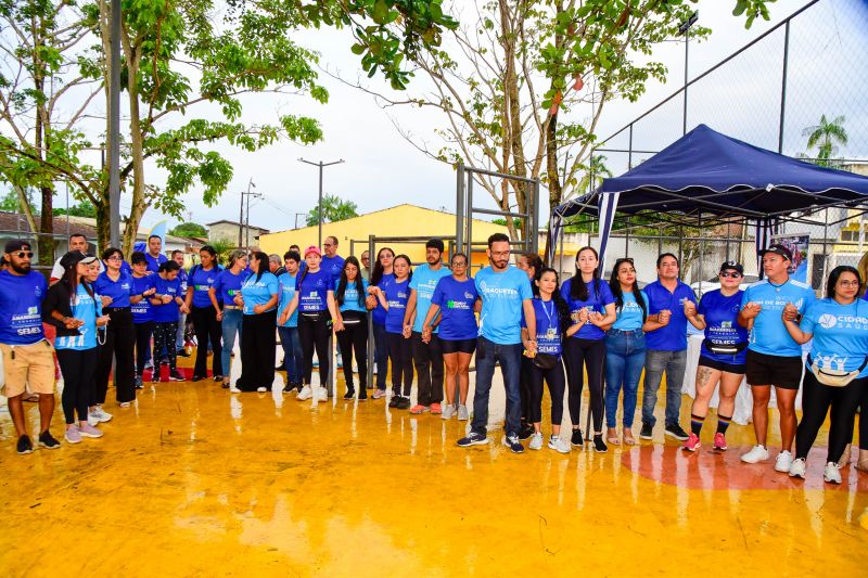 Entrega de material esportivos no Park Zona Sul