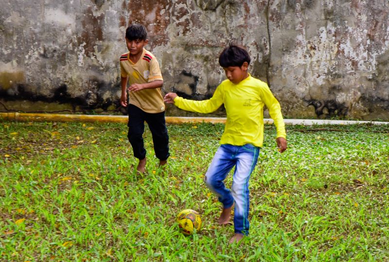 Ação com Warao no CRAS Daniel Reis