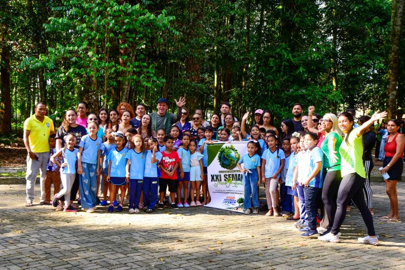 Semana do Meio Ambiente com ações de Educação Ambiental, no Bosque Marajoara no conjunto Julia Sefer

